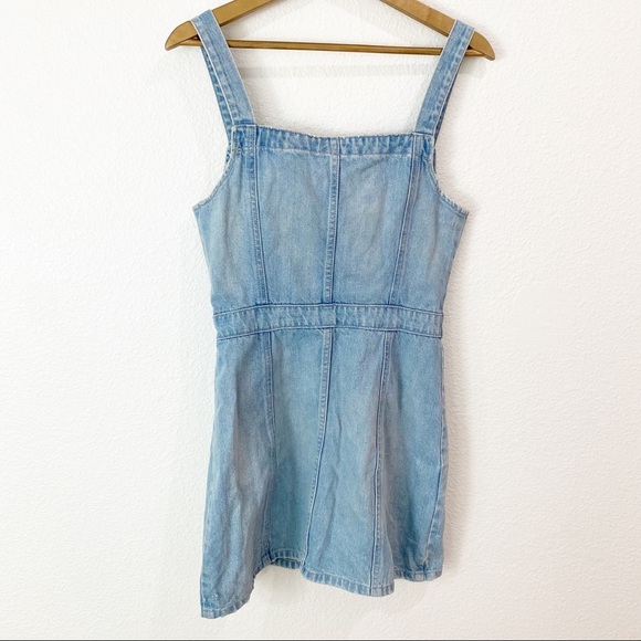 Boyish- Kennedy Denim Button Down Dress- Small - Picture 6 of 7